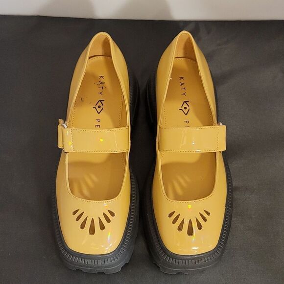 BRAND NEW KATY PERRY THE GELI® COMBAT MARY JANE FLAT SHOE - Picture 3 of 14